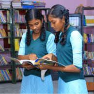 Students at JMJ Matric Higher Secondary School
