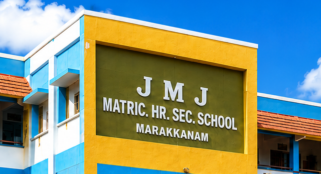 J M J Matriculation Higher Secondary School campus in Marakkanam