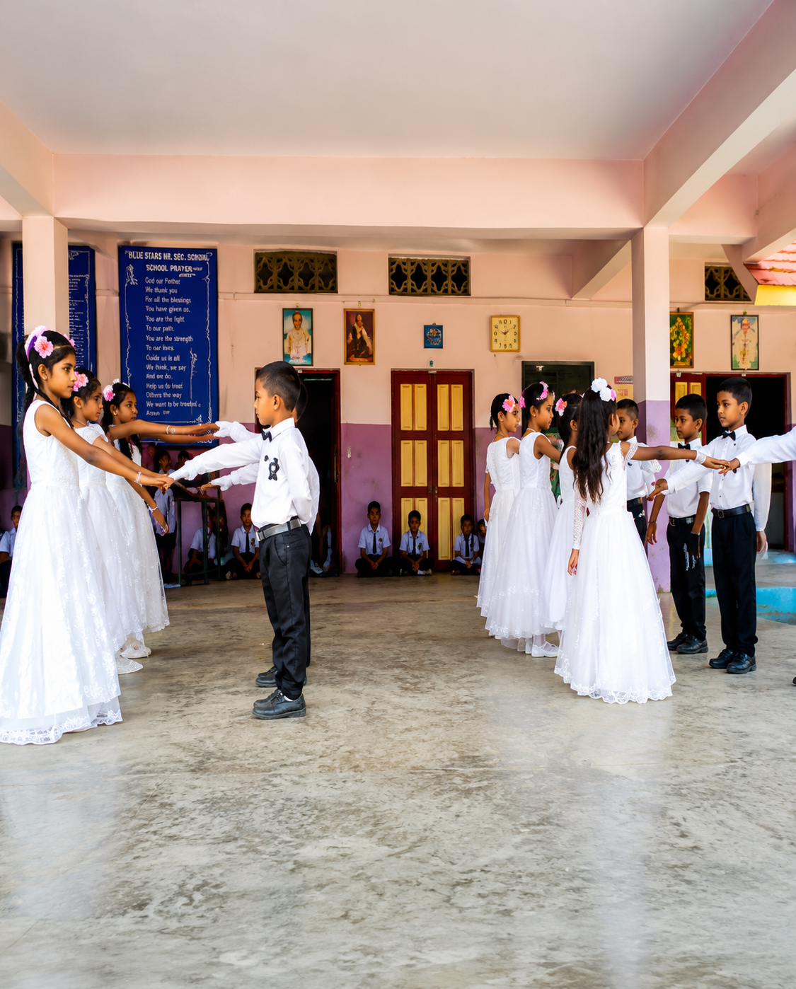 Spacious and well-maintained multipurpose hall at JMJ School