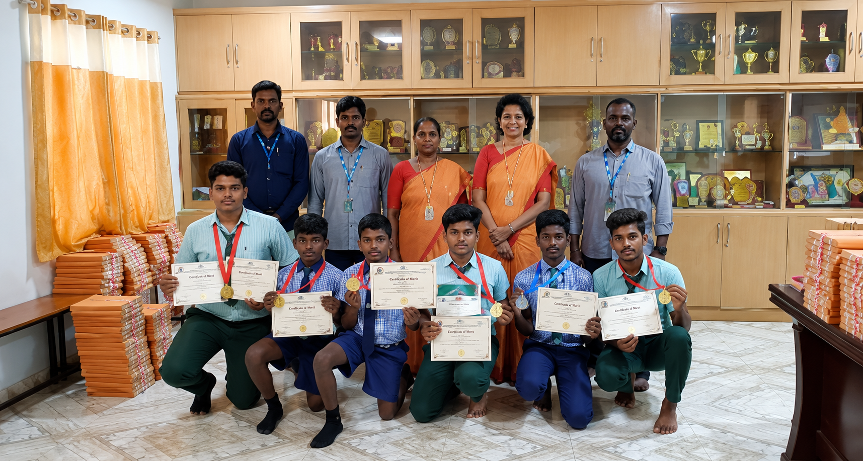 JMJ students taking part in academic-club activities