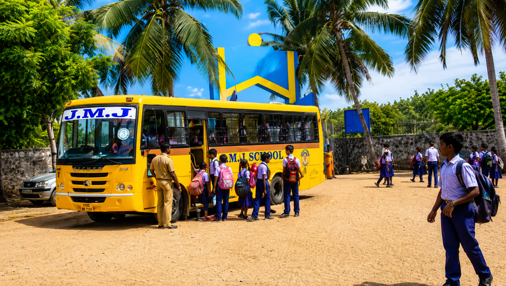 School buses available for safe student transportation